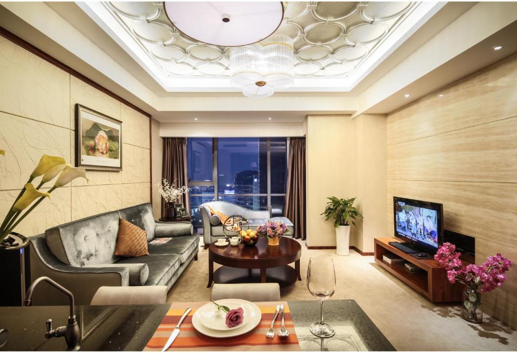 Yousu Hotel & Apartment Tianyi Square Yinyi Global Center Apartment Ningbo Camera foto