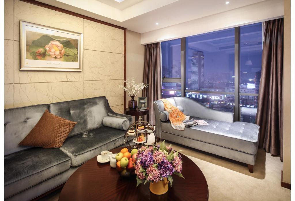 Yousu Hotel & Apartment Tianyi Square Yinyi Global Center Apartment Ningbo Camera foto