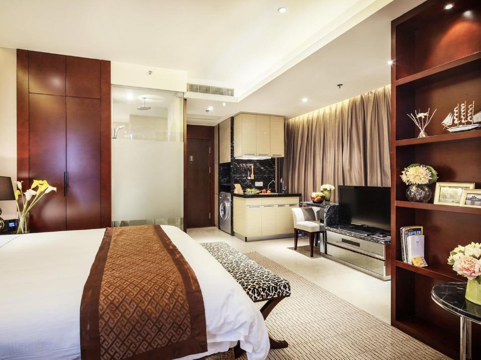 Yousu Hotel & Apartment Tianyi Square Yinyi Global Center Apartment Ningbo Esterno foto