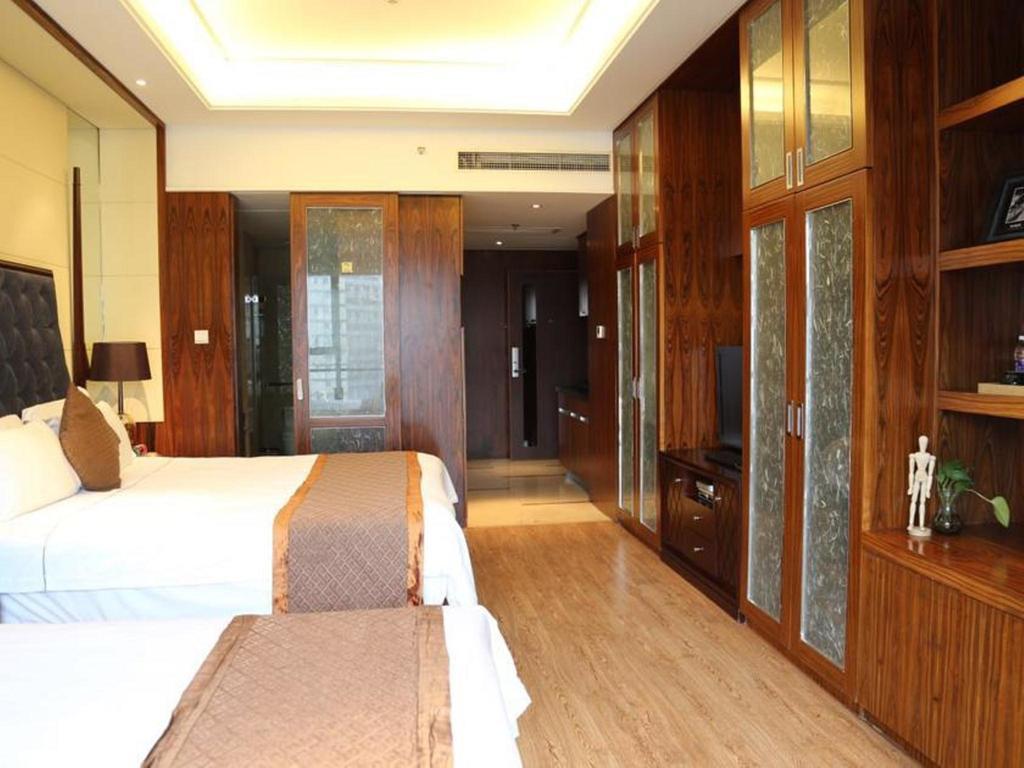 Yousu Hotel & Apartment Tianyi Square Yinyi Global Center Apartment Ningbo Esterno foto