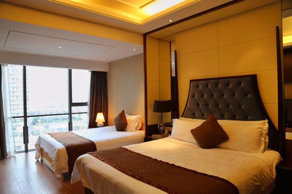Yousu Hotel & Apartment Tianyi Square Yinyi Global Center Apartment Ningbo Esterno foto