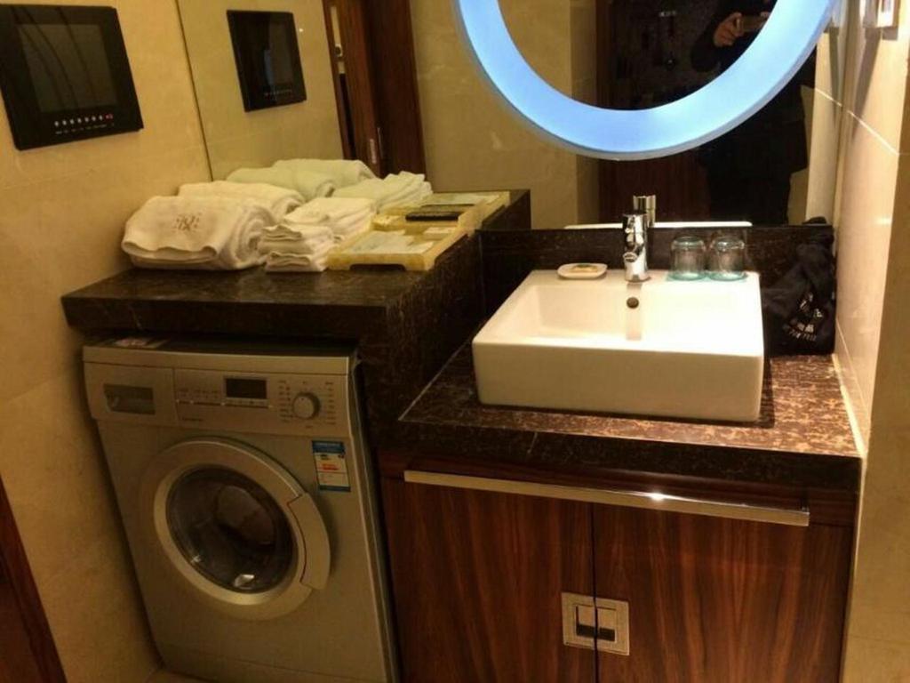 Yousu Hotel & Apartment Tianyi Square Yinyi Global Center Apartment Ningbo Esterno foto