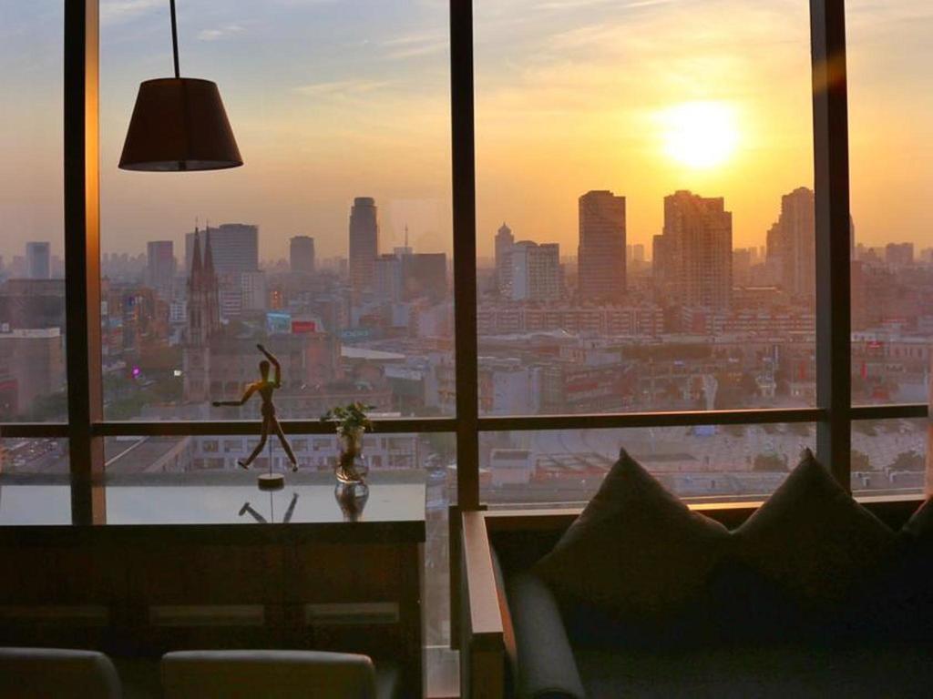 Yousu Hotel & Apartment Tianyi Square Yinyi Global Center Apartment Ningbo Esterno foto