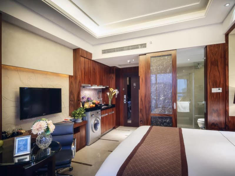 Yousu Hotel & Apartment Tianyi Square Yinyi Global Center Apartment Ningbo Esterno foto